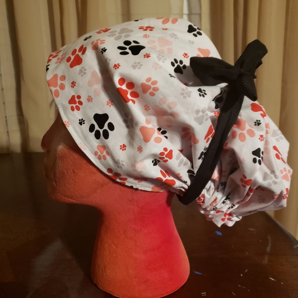 Handmade Reversible Scrub Cap - Picture 2 of 5